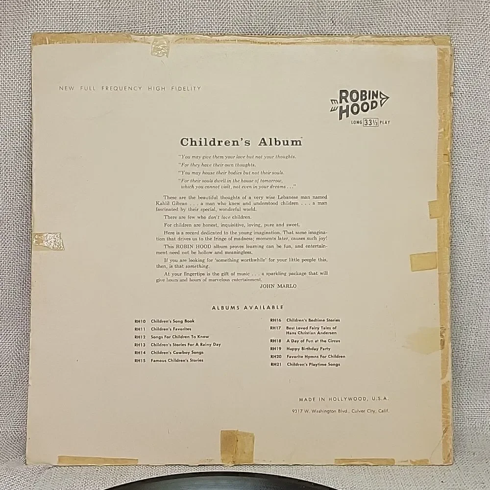 Childrens song albums‎